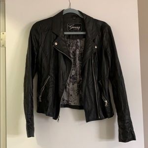 Guess leather jacket